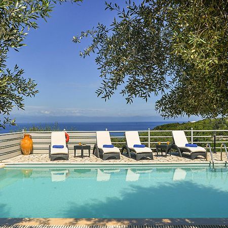 Lioniskari Seaviews - Paxoi'S Private Pool Oasis Villa Porto Ozias Ngoại thất bức ảnh