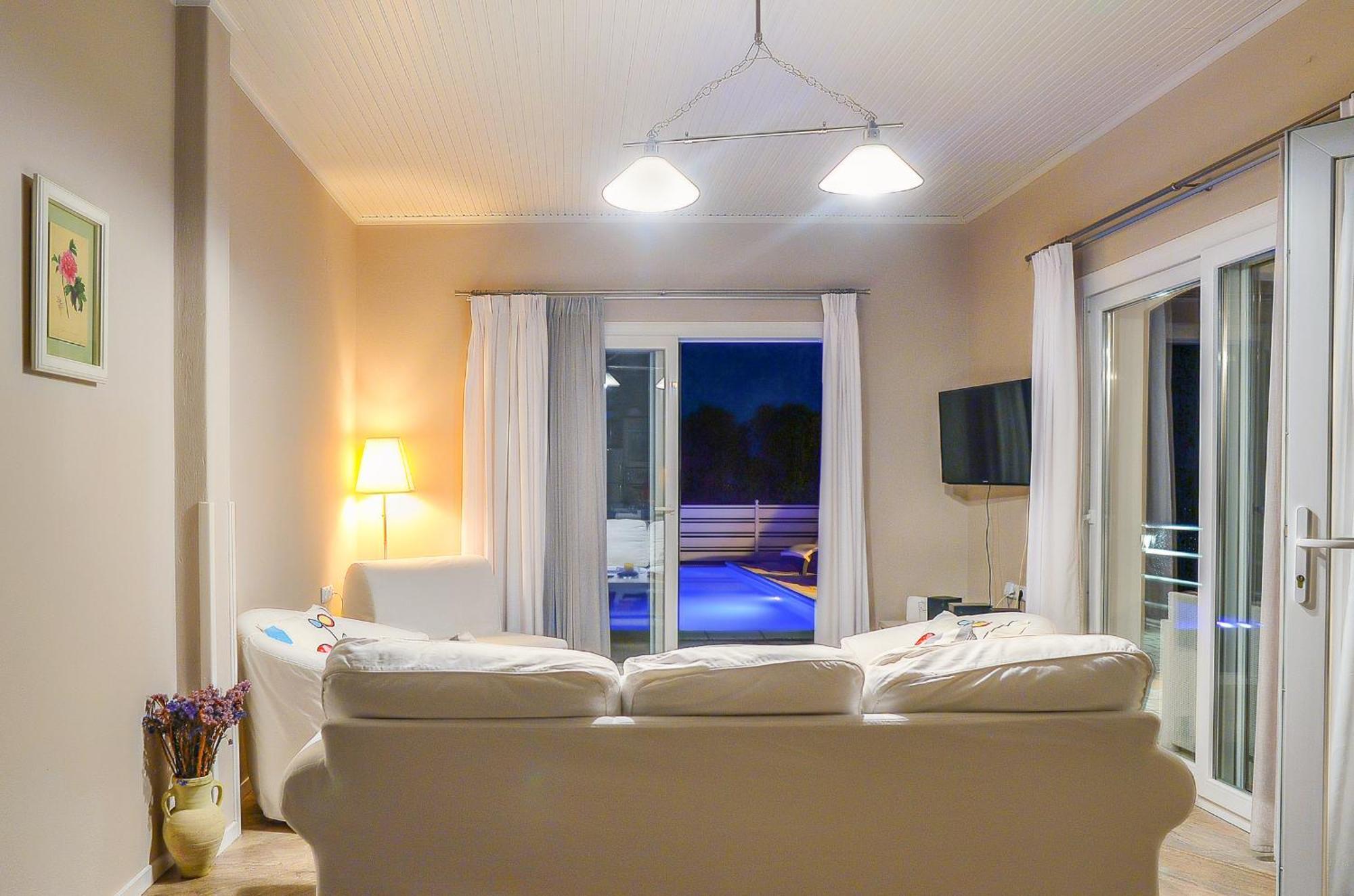 Lioniskari Seaviews - Paxoi'S Private Pool Oasis Villa Porto Ozias Ngoại thất bức ảnh
