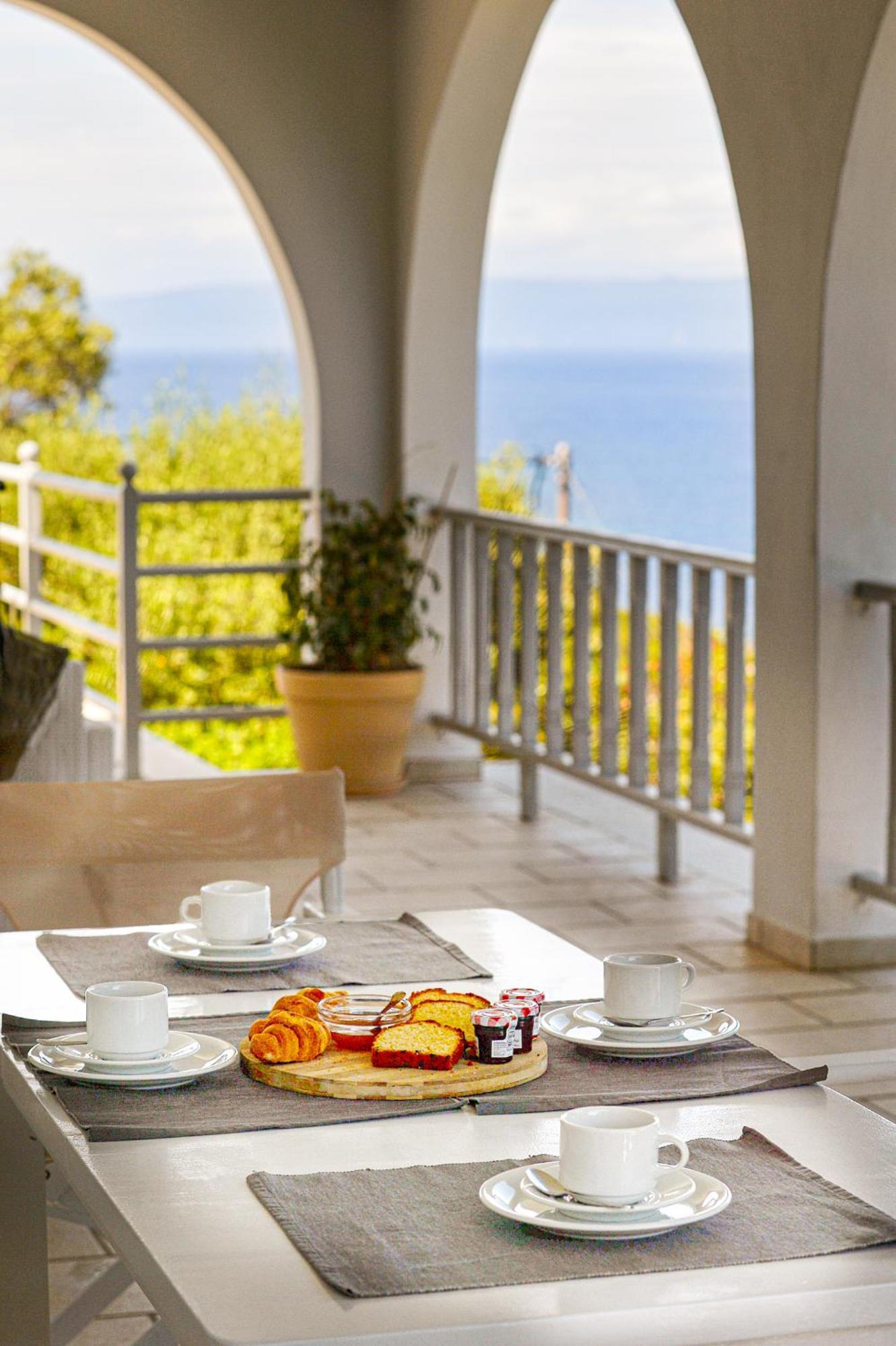 Lioniskari Seaviews - Paxoi'S Private Pool Oasis Villa Porto Ozias Ngoại thất bức ảnh
