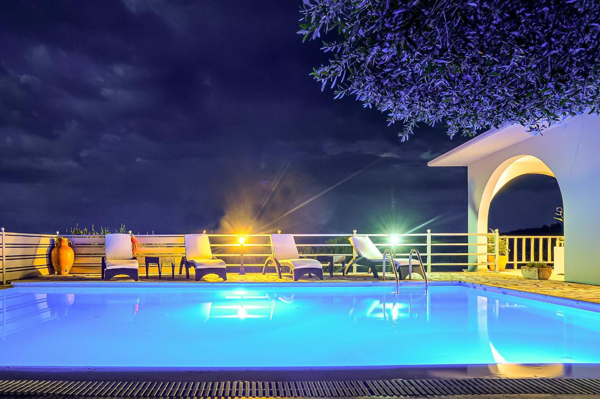 Lioniskari Seaviews - Paxoi'S Private Pool Oasis Villa Porto Ozias Ngoại thất bức ảnh