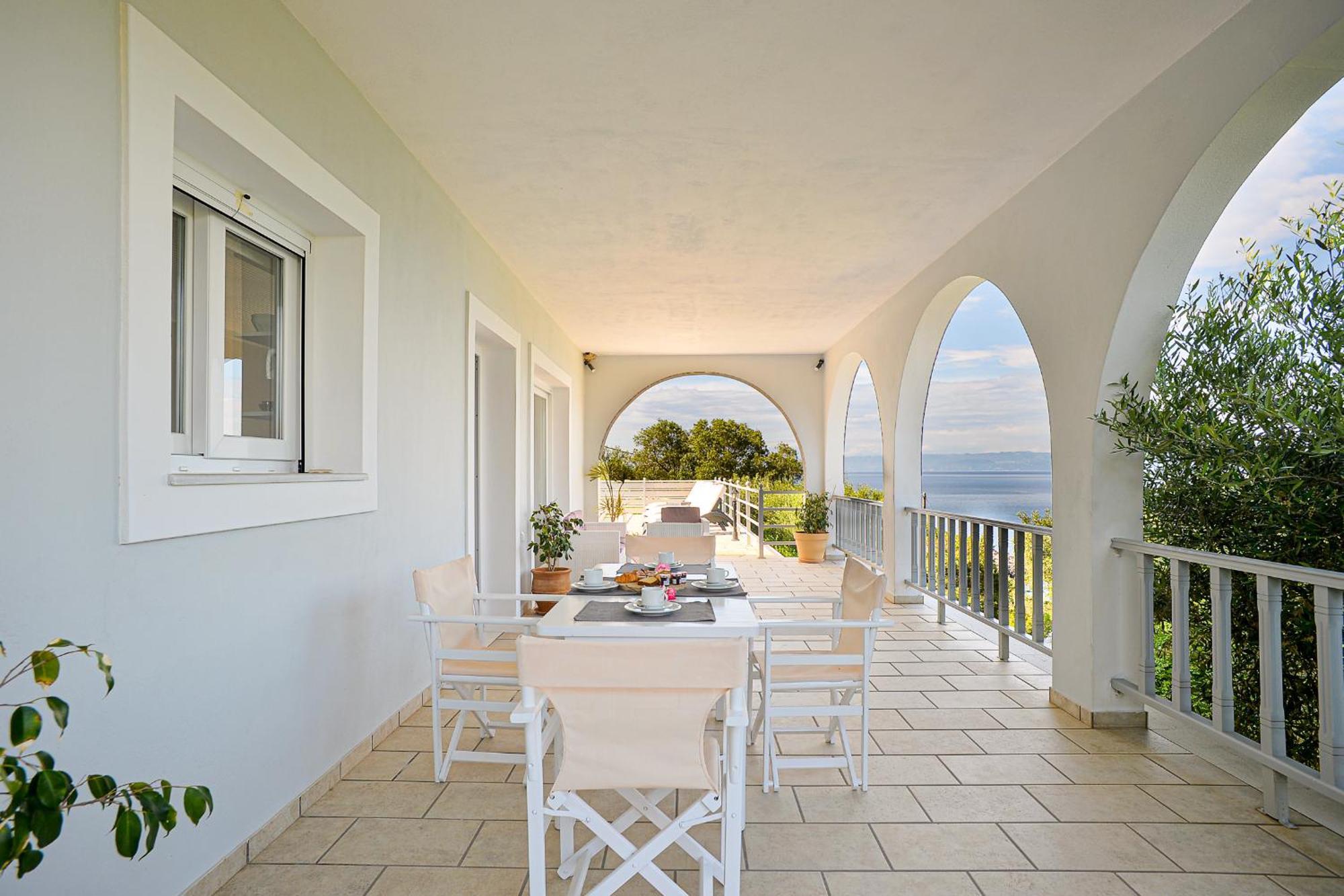 Lioniskari Seaviews - Paxoi'S Private Pool Oasis Villa Porto Ozias Ngoại thất bức ảnh