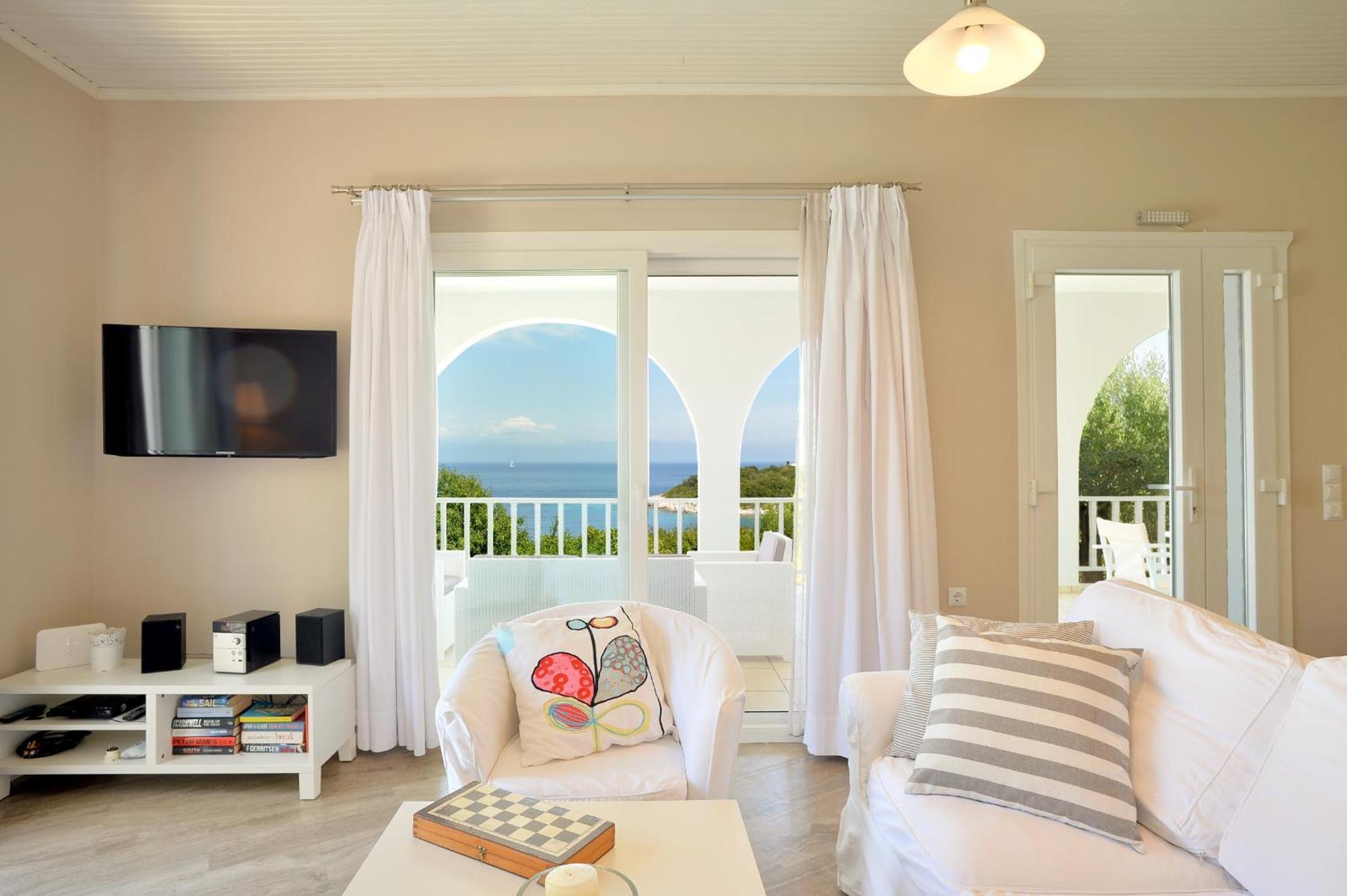 Lioniskari Seaviews - Paxoi'S Private Pool Oasis Villa Porto Ozias Ngoại thất bức ảnh