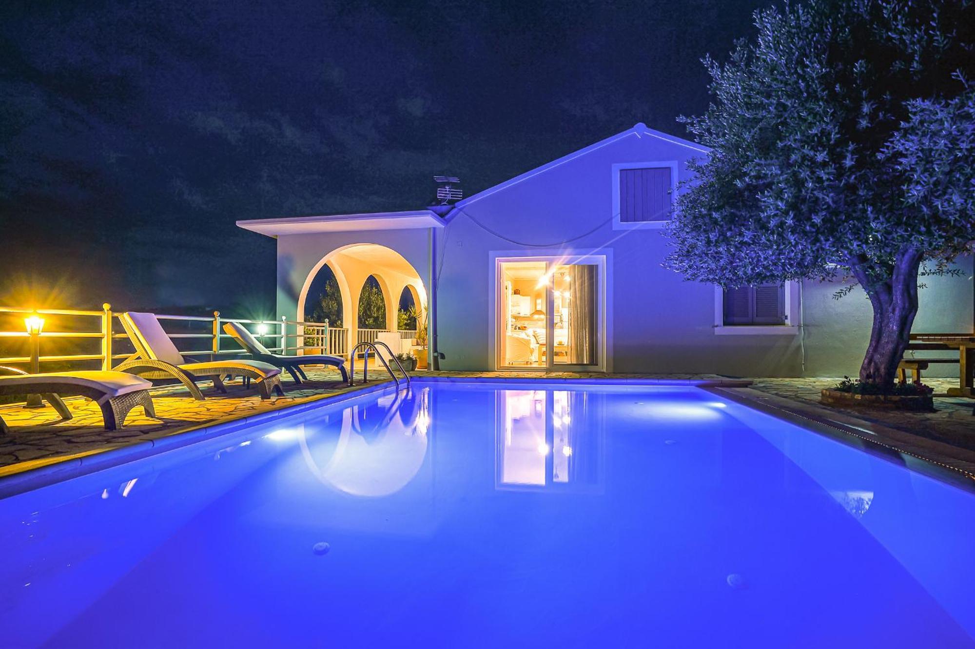 Lioniskari Seaviews - Paxoi'S Private Pool Oasis Villa Porto Ozias Ngoại thất bức ảnh